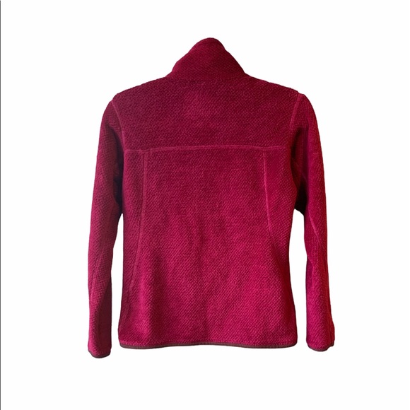 PATAGONIA | Women’s Re-Tool Snap-T Pullover Fleece Pink Raspberry Size XS - Picture 3 of 6